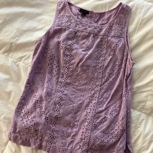 Talbots sleeveless blouse